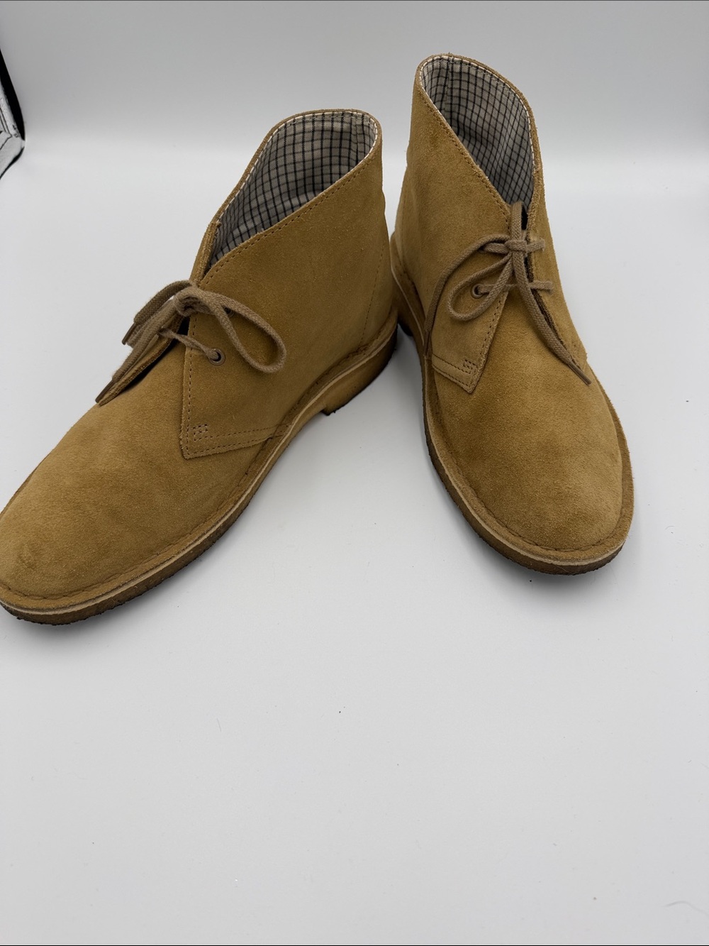 Clarks Originals Desert Boot Womens 10 M Oakwood Suede Tan Chukka 26111496